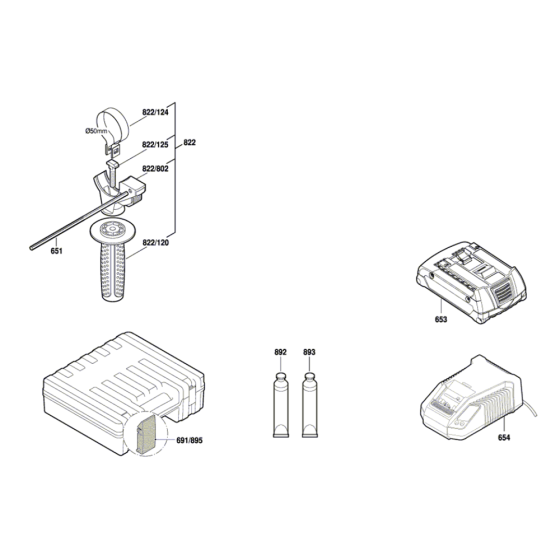 Cordless Rotary Hammer SDS Plus