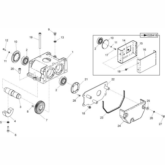 Gearbox Assembly for RPC30