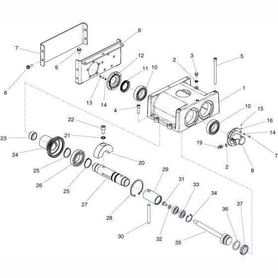 Gearbox Assembly for RPC35