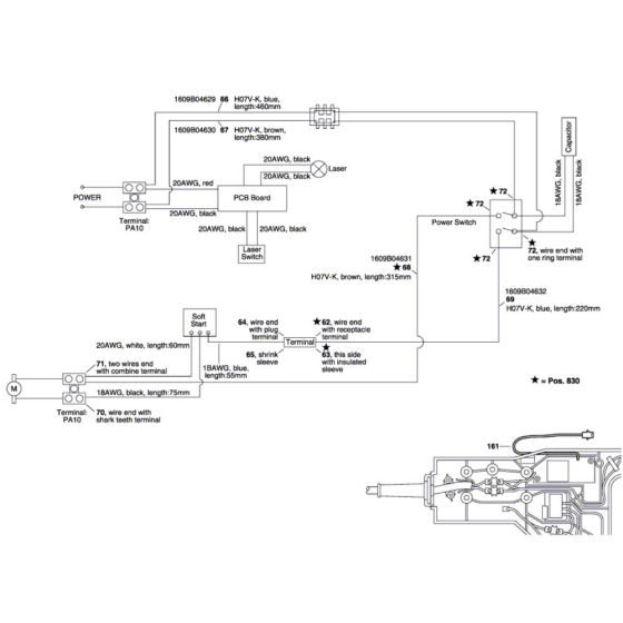 Dry Cutter Assembly for Bosch
