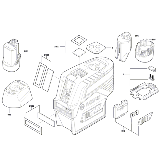 Combi Laser Assembly