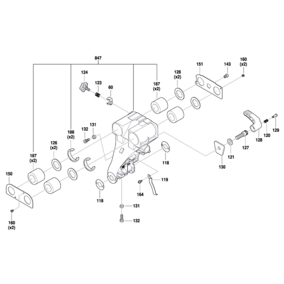 Mitre Saw Assembly for Bosch