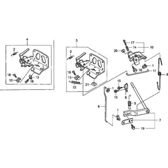 Control Assembly for Honda GCV530