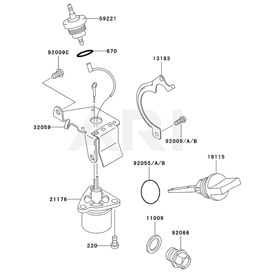 Lubrication Equipment for GE2200A