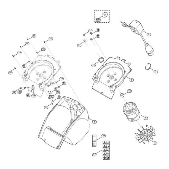 Motor Housing for Stihl/Viking