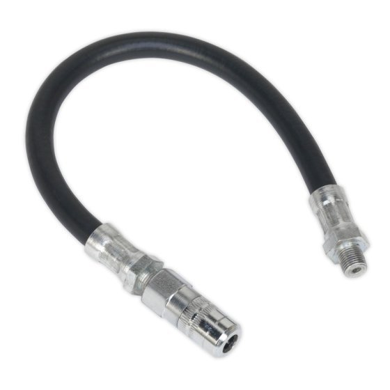 Rubber Delivery Hose with 4-Jaw Connector Flexible 300mm 1/8"BSP Gas Sealey Part No. GGHE300