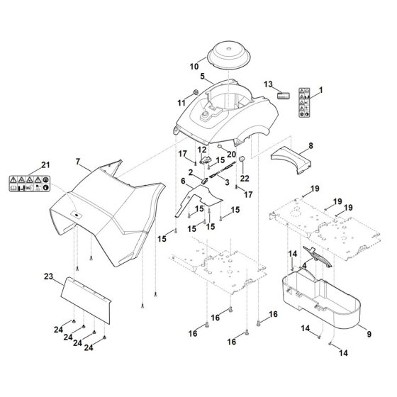 Stihl GH 460.0 C Housing
