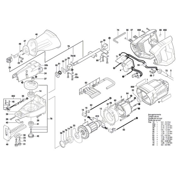 Reciprocating Saw Assembly