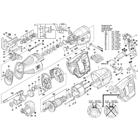 Reciprocating Saw Assembly