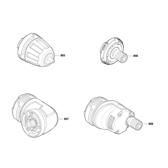 Drill Driver Assembly for Bosch