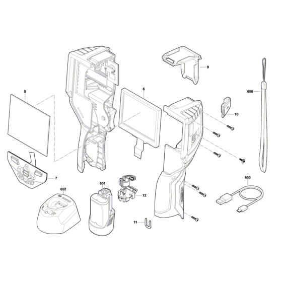 Thermo Camera Assembly