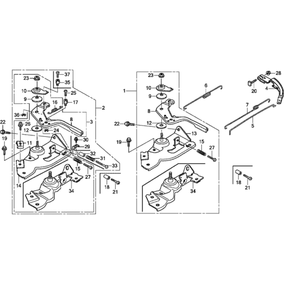 Control Assembly for Honda GX120UT1