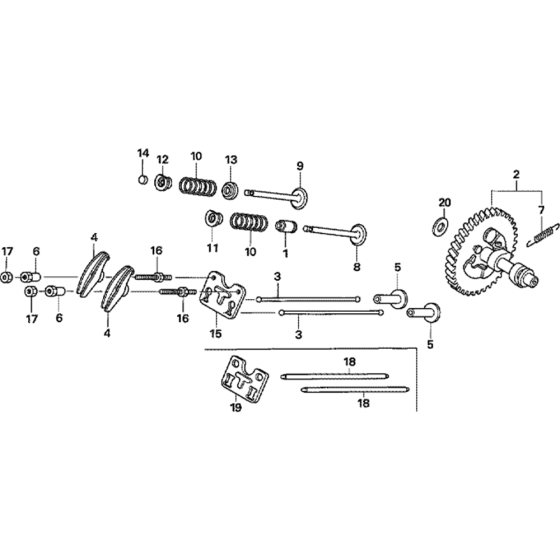 Camshaft Assembly for Honda GX340U1