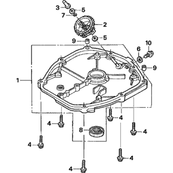 Crankcase Side Cover for GXV50U