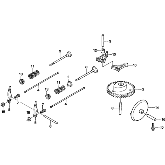 Camshaft Assembly for GXV50U