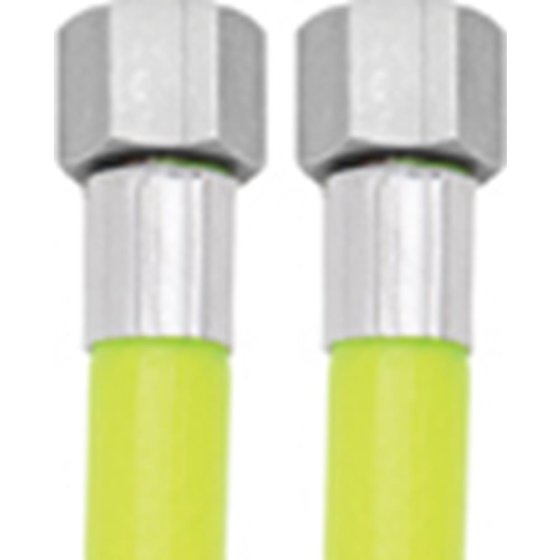 PCL Hose Assy Yellow High Visibility 20m Of 10mm I/D Hose, RP 1/4" Swivel Ends - HA2046HV