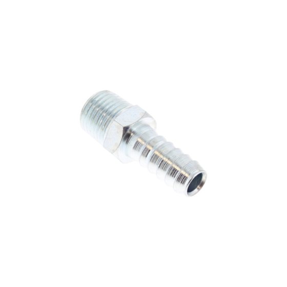 PCL Hose Tail 7.9mm (5/16) I/D Hose To Male Thread R 1/4" (D/PK) - HC1206S