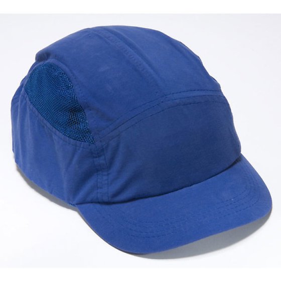 HC22 First Base+ Cap ABS Plastic Bump Shell Reduced Peak 52-65cm Royal Blue