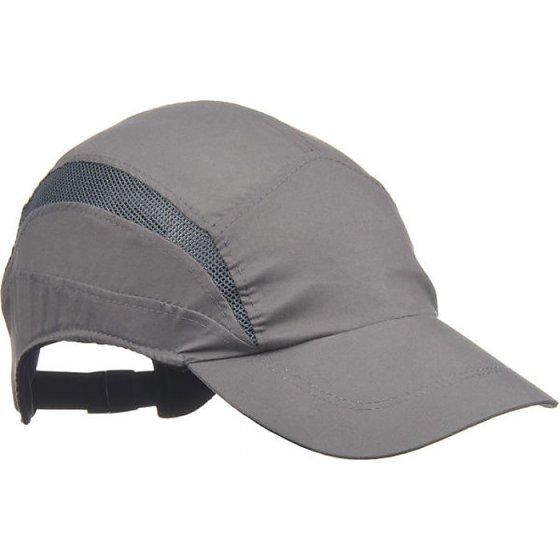 HC24 First Base 3 Classic Cap Standard Peak Side Mesh Ventilation Grey