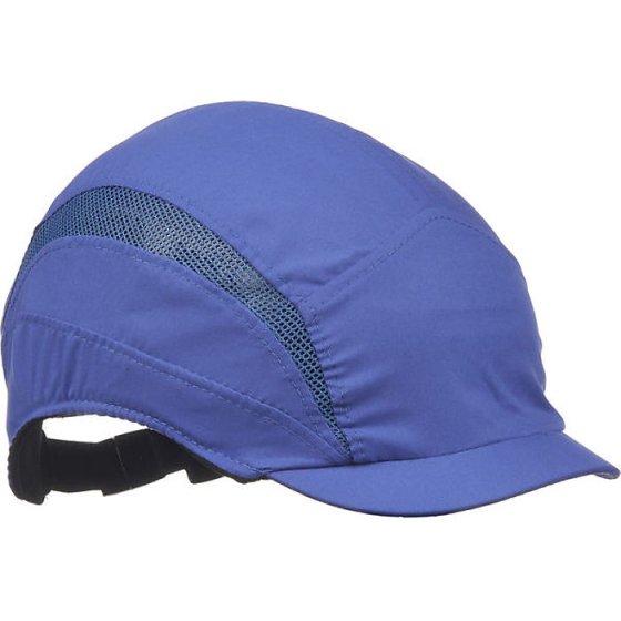 HC24 First Base 3 Cap Micro Peak Side Mesh Ventilation EN812 Royal Blue