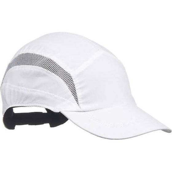 HC24 First Base 3 Classic Cap Standard Peak Side Mesh Ventilation White
