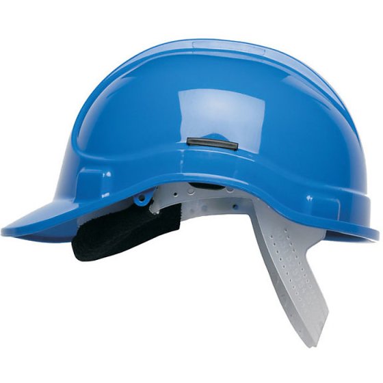 Elite Safety Helmet Scott HC300 used with Hearing Protection EN397 Blue