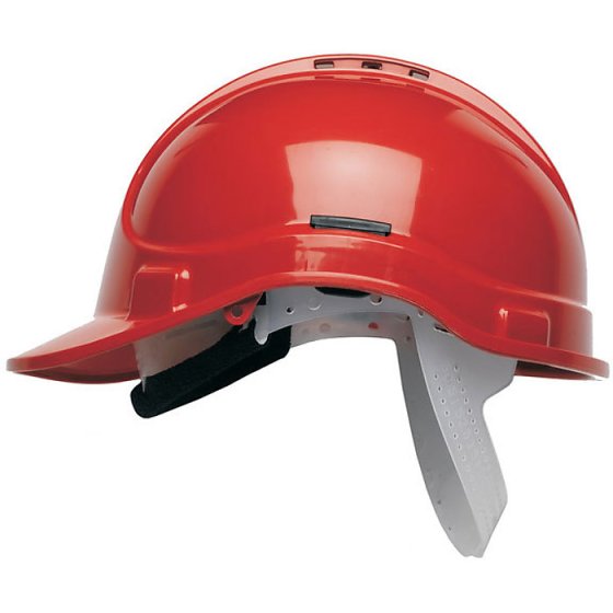 Vented Elite Helmet HC300 HDPE 8 Point terylene Head Gear Weighs 310g Red