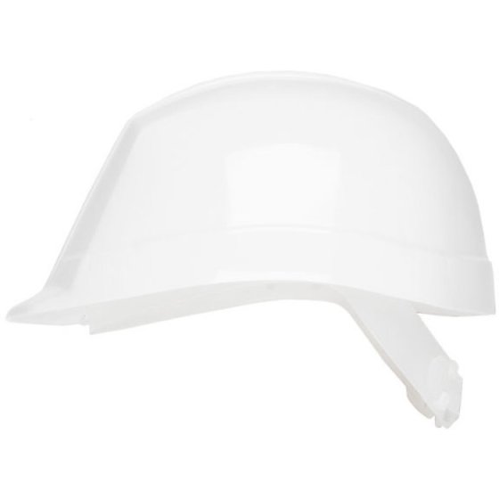 Low Profile Bump Cap Scott HC36 for use with Ear Defenders & Glasses White