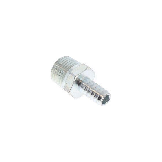 PCL Hose Tail 9.5mm (3/8) I/D Hose To Male Thread R 1/2 - HC6908