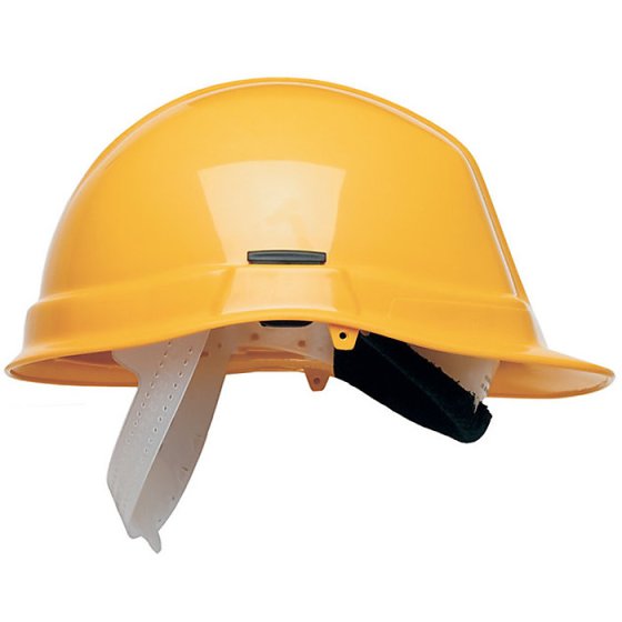 HC750 High Heat Helmet Polycarbonate Shell & terylene Headgear EN397 Yellow