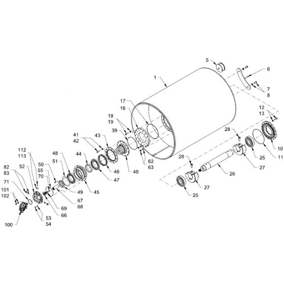 Roller Drum Assembly