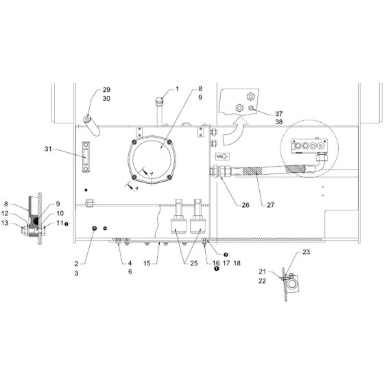 Hydraulic Oil Tank Assembly