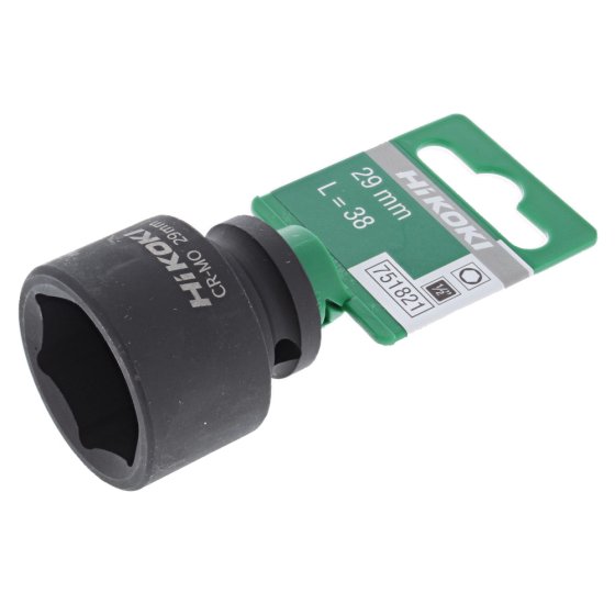 Impact Socket 1/2" 29mm X 38l - Genuine Hikoki Hitachi Part - OEM No. 751821