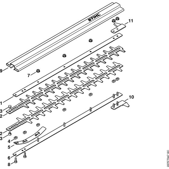Blade for Stihl KombiTool