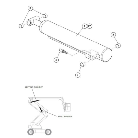 Lift & Luffing Assembly