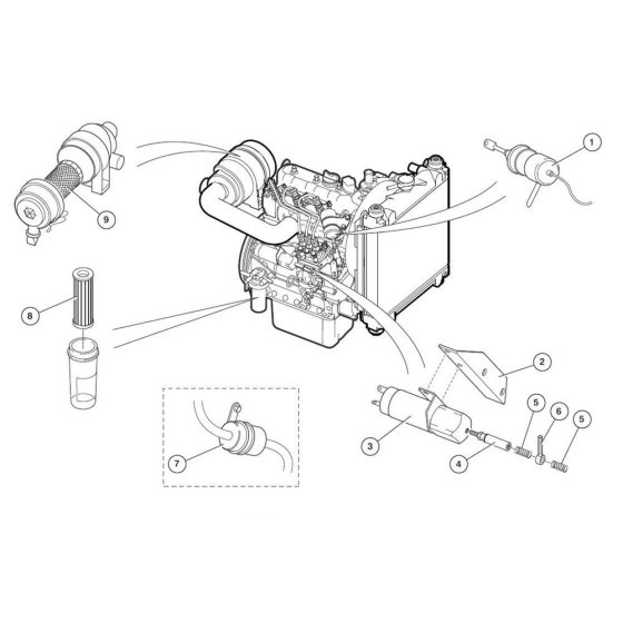 Diesel Engine-1 Assembly