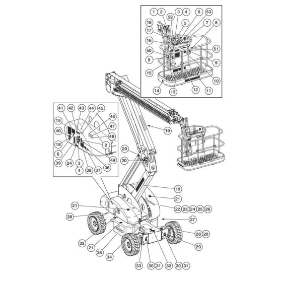 Label Locations Assembly