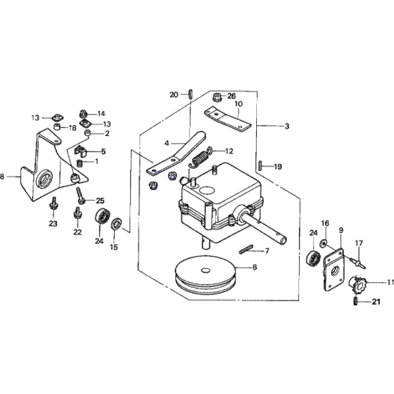 Gear Box Assembly for Honda