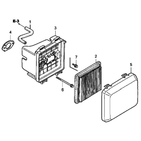 Air Cleaner for Honda HRG415C3