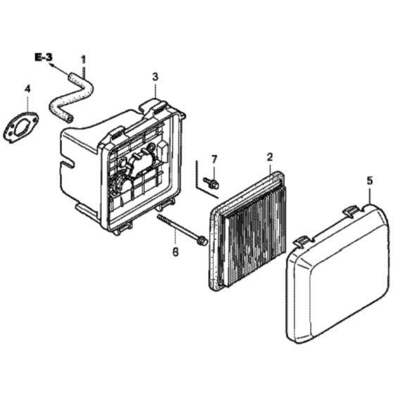 Air Cleaner for Honda HRG465C3