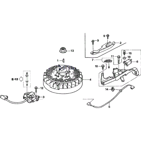 Flywheel & Ignition Assembly