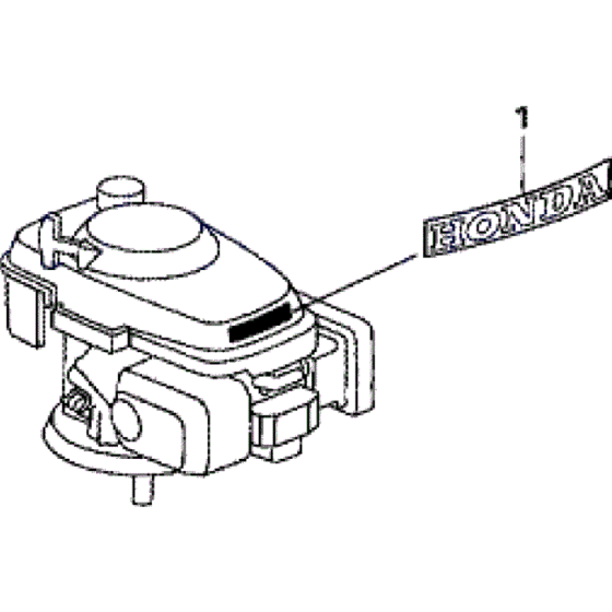Decal Assembly for Honda HRX476