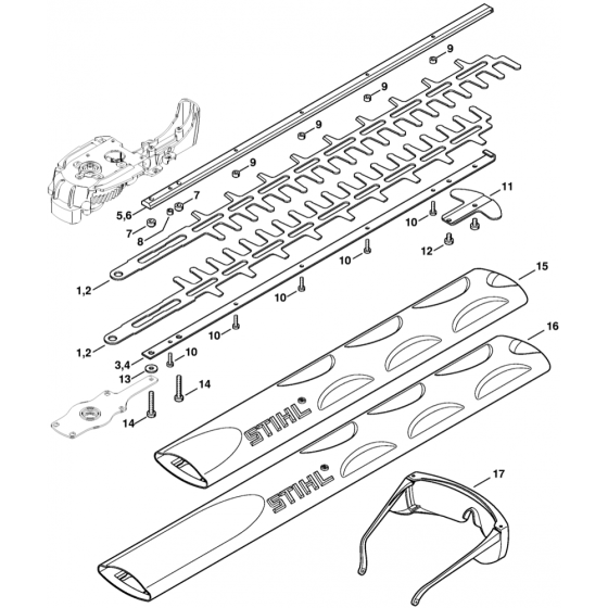 Stihl Cutter Bar Assembly
