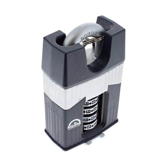 Warrior High-Security Closed Shackle Combination Padlock 55mm