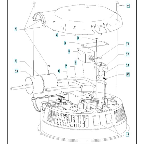 Top Valve Assembly for HTCD60