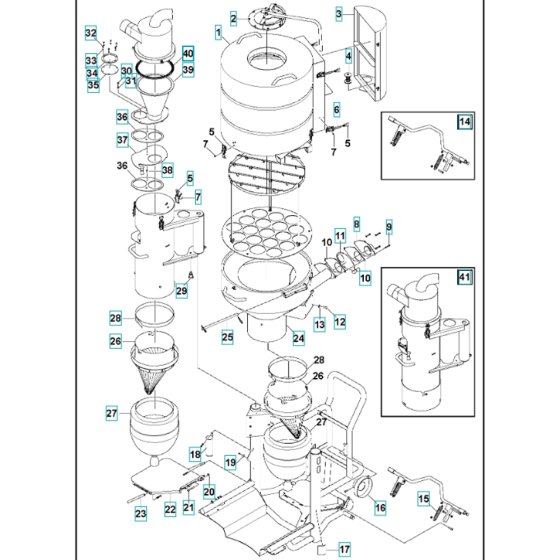 Chassis Assembly for HTCD80