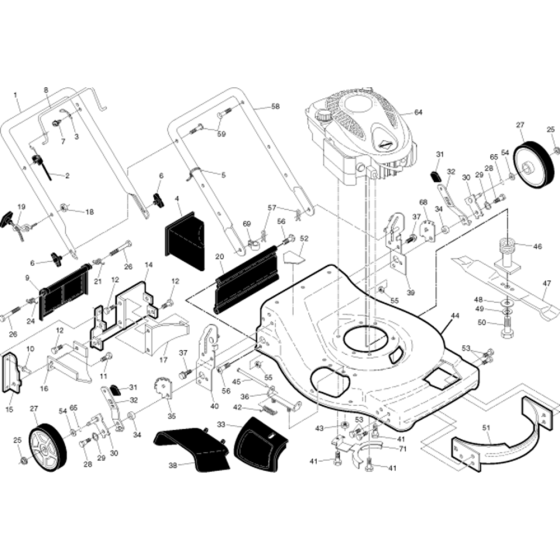 Frame & Engine Assembly