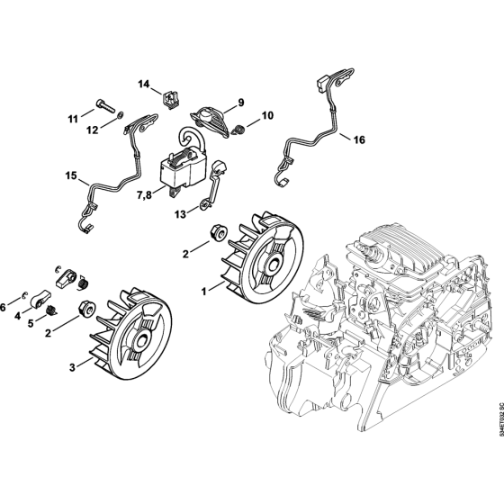 Ignition System for Stihl MS171