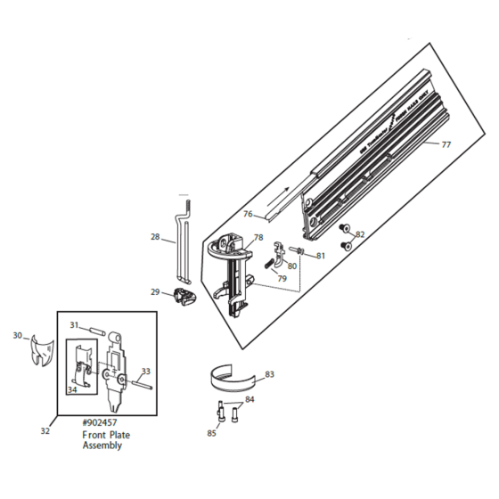 Paslode IM65A F16 Assembly