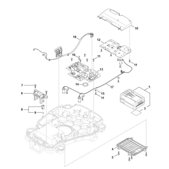 Stihl iMOW 5.0 Electric Parts